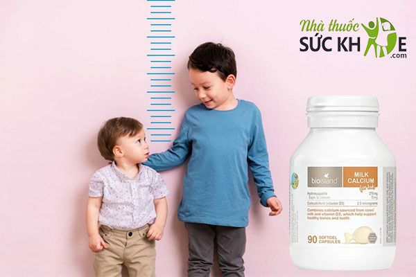 Milk calcium Bio Island Úc cho trẻ từ 7 tháng tuổi