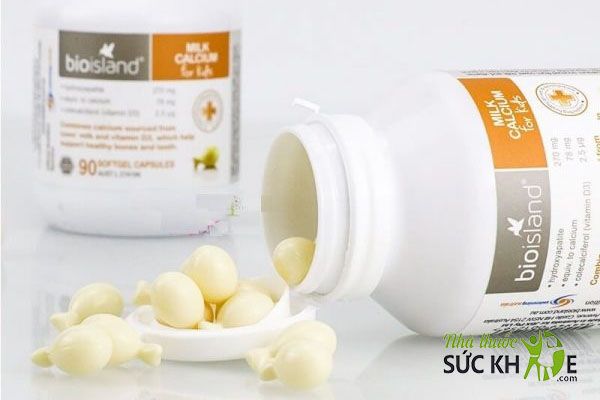 Milk calcium Bio Island Úc cho trẻ từ 7 tháng tuổi