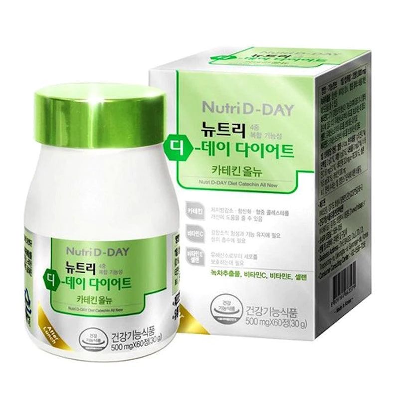 Viên uống Nutri D Day Diet Catechin All New Hàn Quốc giảm cân