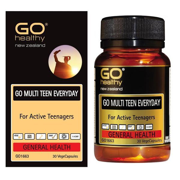 Viên vitamin và khoáng chất cho trẻ em Go Multi Teen Everyday