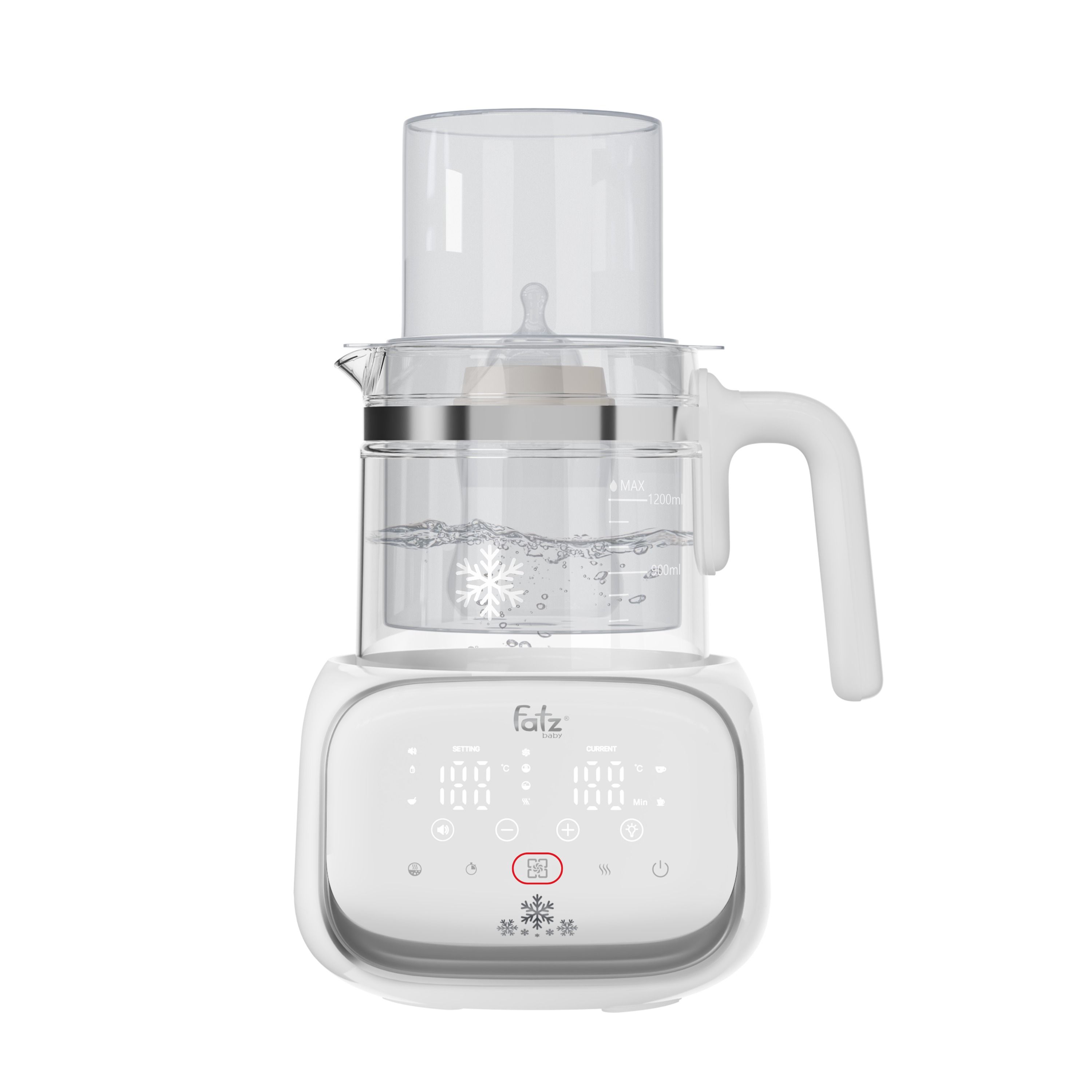 Máy đun và hâm nước pha sữa điện tử Fatzbaby Quick S1 Plus FB3528CZ
