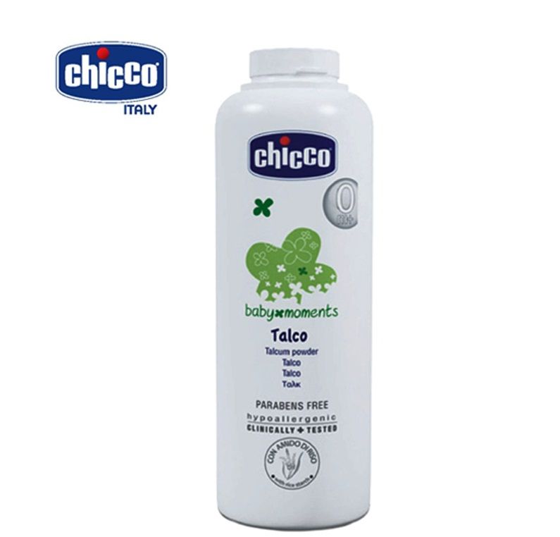 Phấn Rom Tinh Bột Gạo Chicco An Toan Cho Be