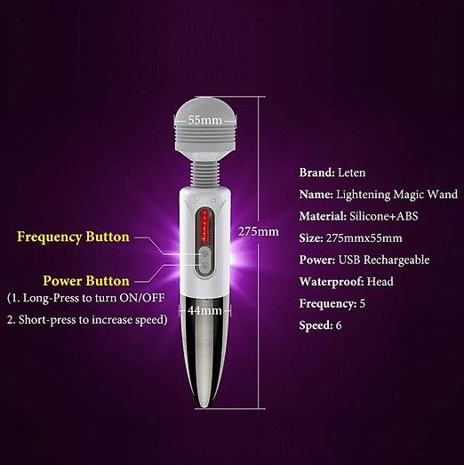 Ch&agrave;y rung sạc pin cao cấp Leten Lightning - 2