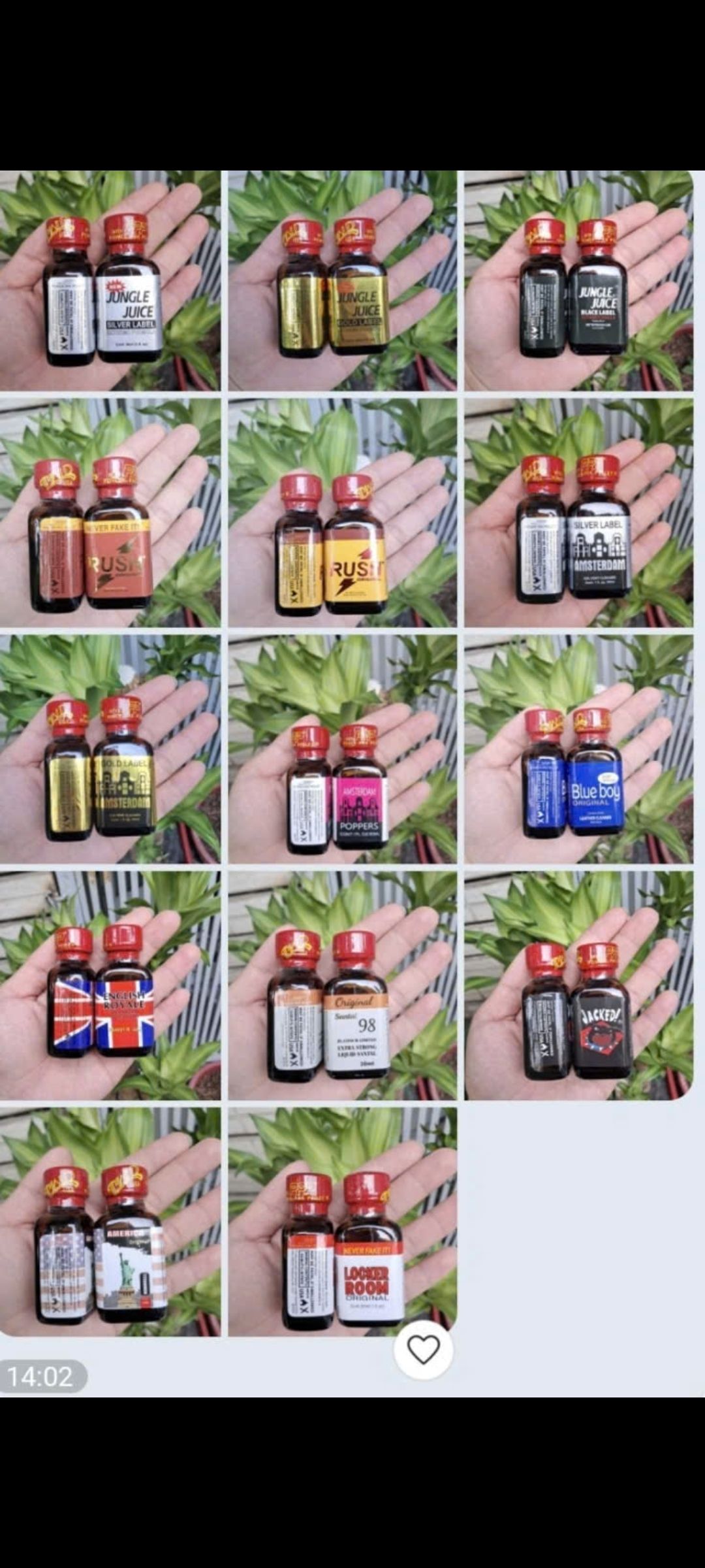 Combo 2 chai popper 30ml USA