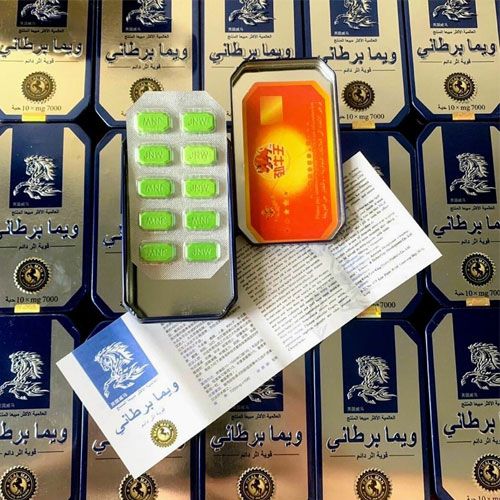 Ngựa Th&aacute;i Xanh hộp 10 vi&ecirc;n ch&iacute;nh h&atilde;ng