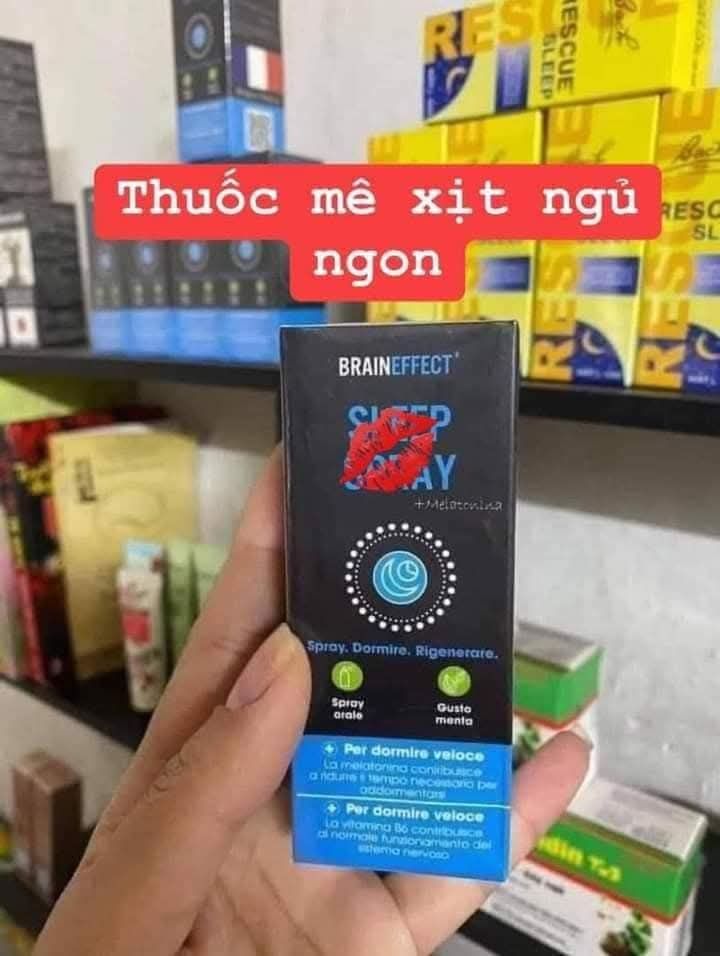 sản phẩm hỗ trợ dễ ngủ Spray