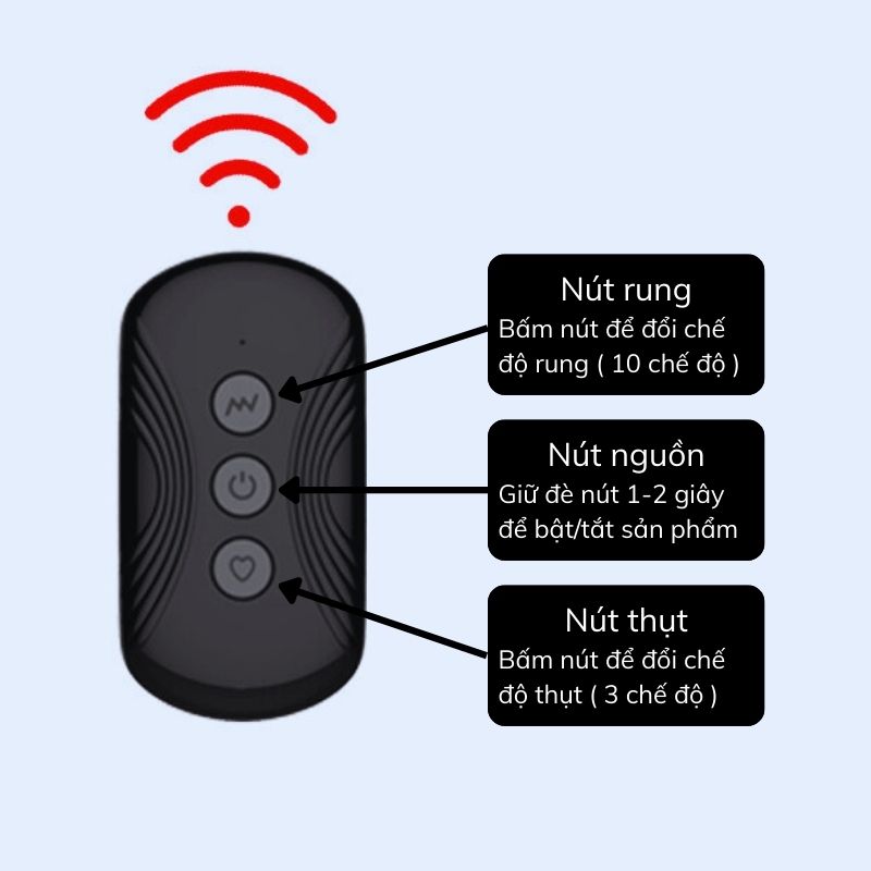 Trứng hậu m&ocirc;n rung thụt RohsHana