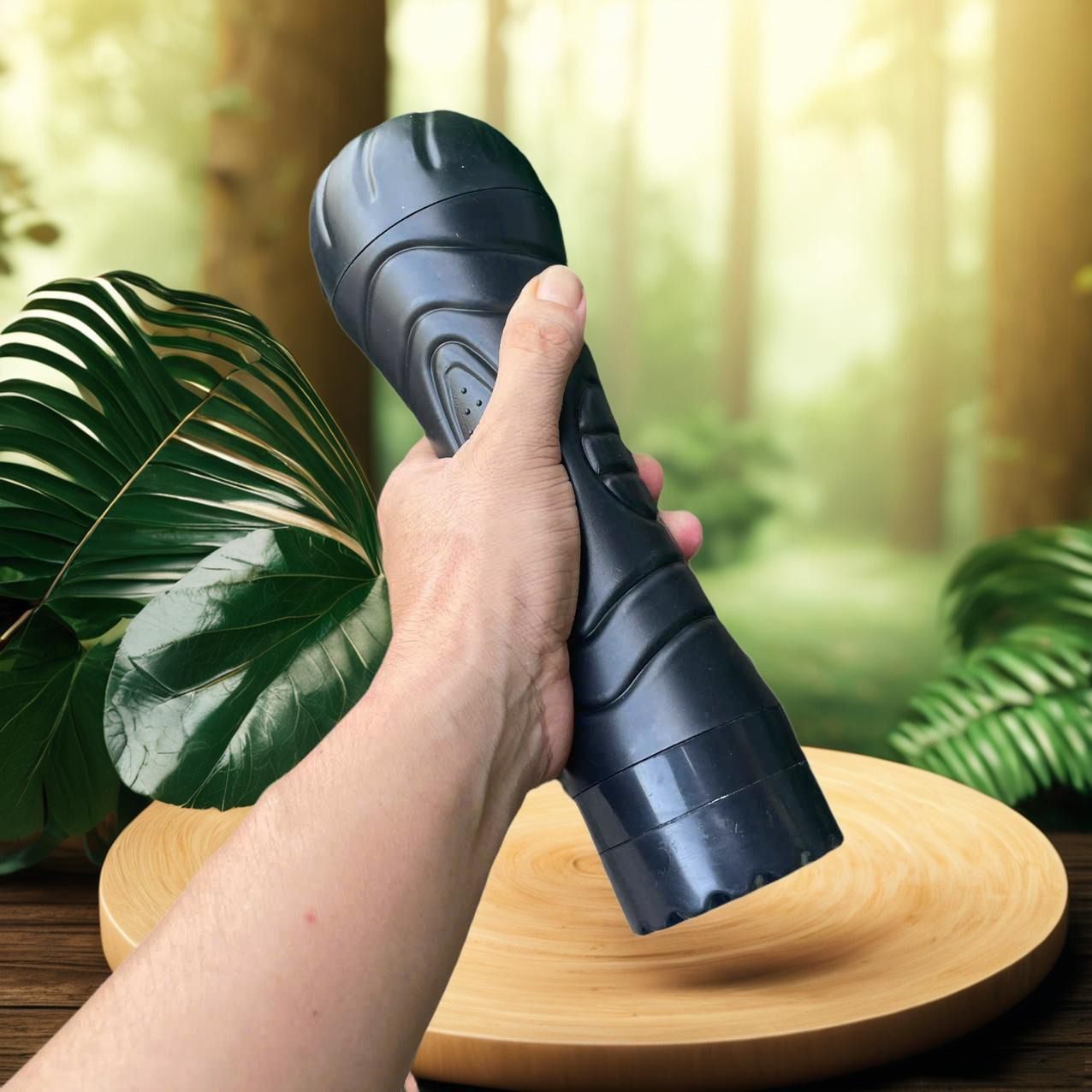 Đồ Chơi Cho Nam Giới Hỗ Trợ Thủ Dâm Lành Mạnh Ngụy Trang Đèn Pin 1 Kiểu Rung Tặng Gel 1