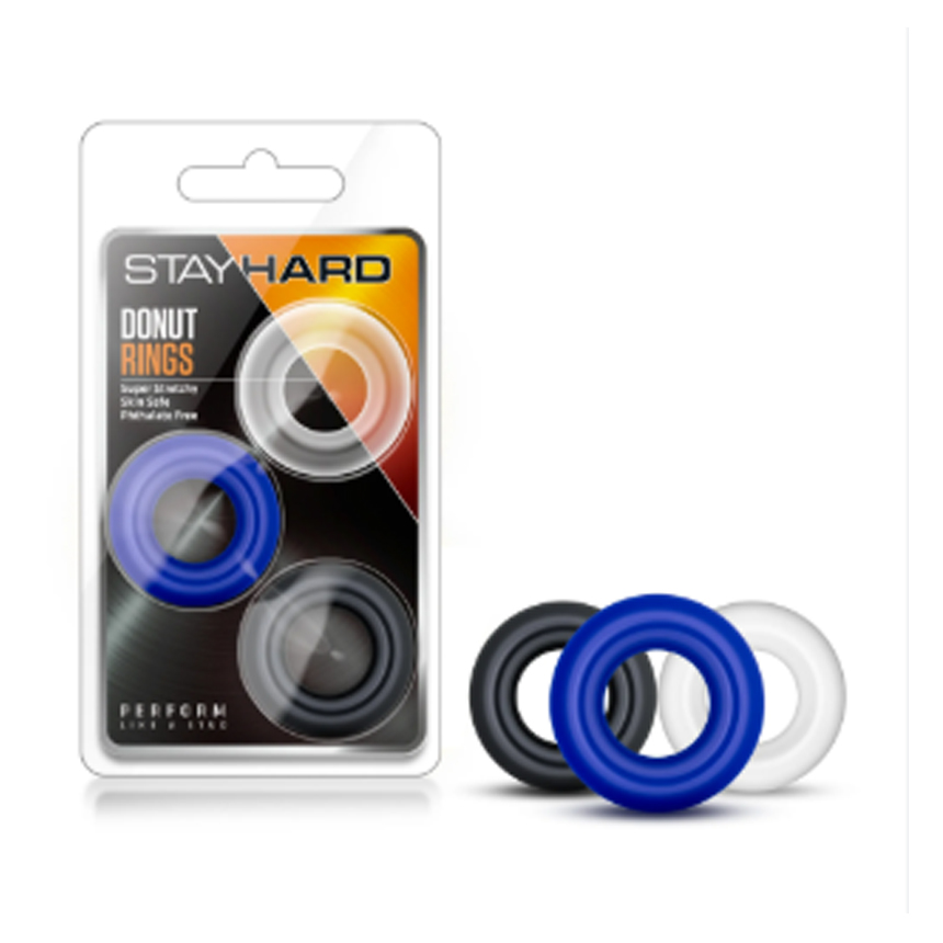 Vòng đeo dương vật Stay Hard silicone tăng khoái cảm cuộc yêu [đổi tên khi giao] 2
