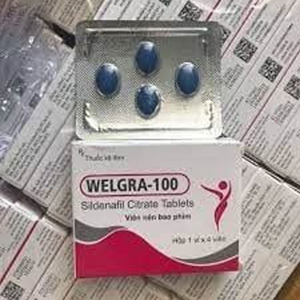 Welgra Ấn Độ 100mg vỉ 4 vi&ecirc;n hỗ trợ cải thiện sinh l&yacute; nam ổn định [đổi t&ecirc;n khi giao] 1