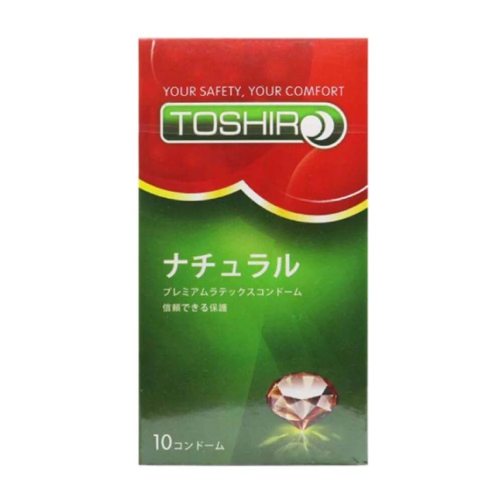Bao cao su Toshiro Trơn - Mỏng trơn - Hộp 10 c&aacute;i