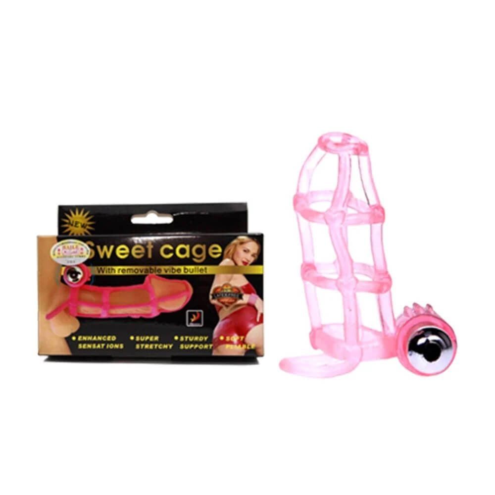 Bao cao su đ&ocirc;n d&ecirc;n rung Baile Sweet Case