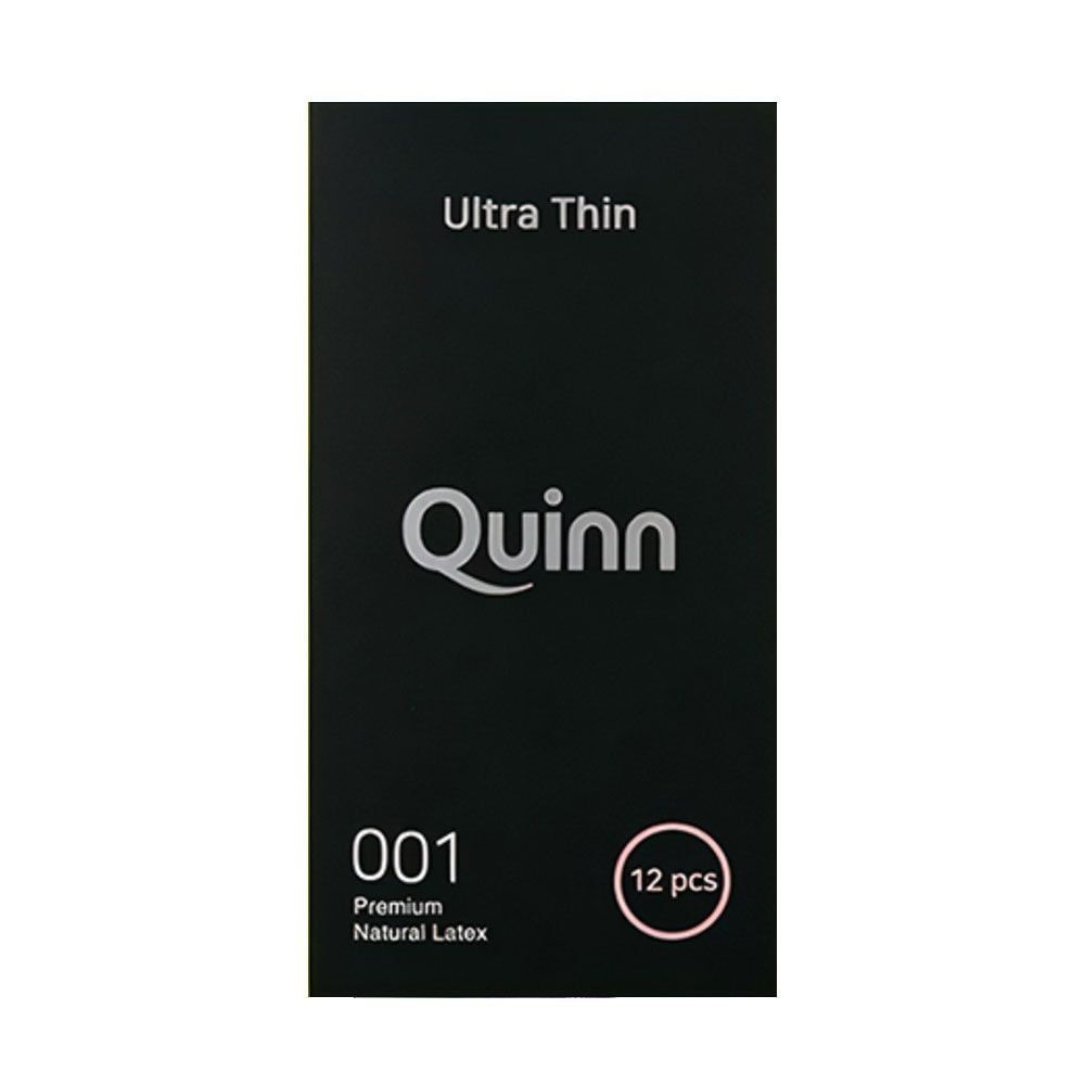 Bao cao su Quinn Ultra Thin - Si&ecirc;u mỏng - Hộp 12 c&aacute;i