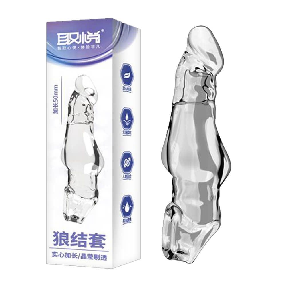 Bao cao su đ&ocirc;n d&ecirc;n Aichao Wolf Knot S tăng 50mm