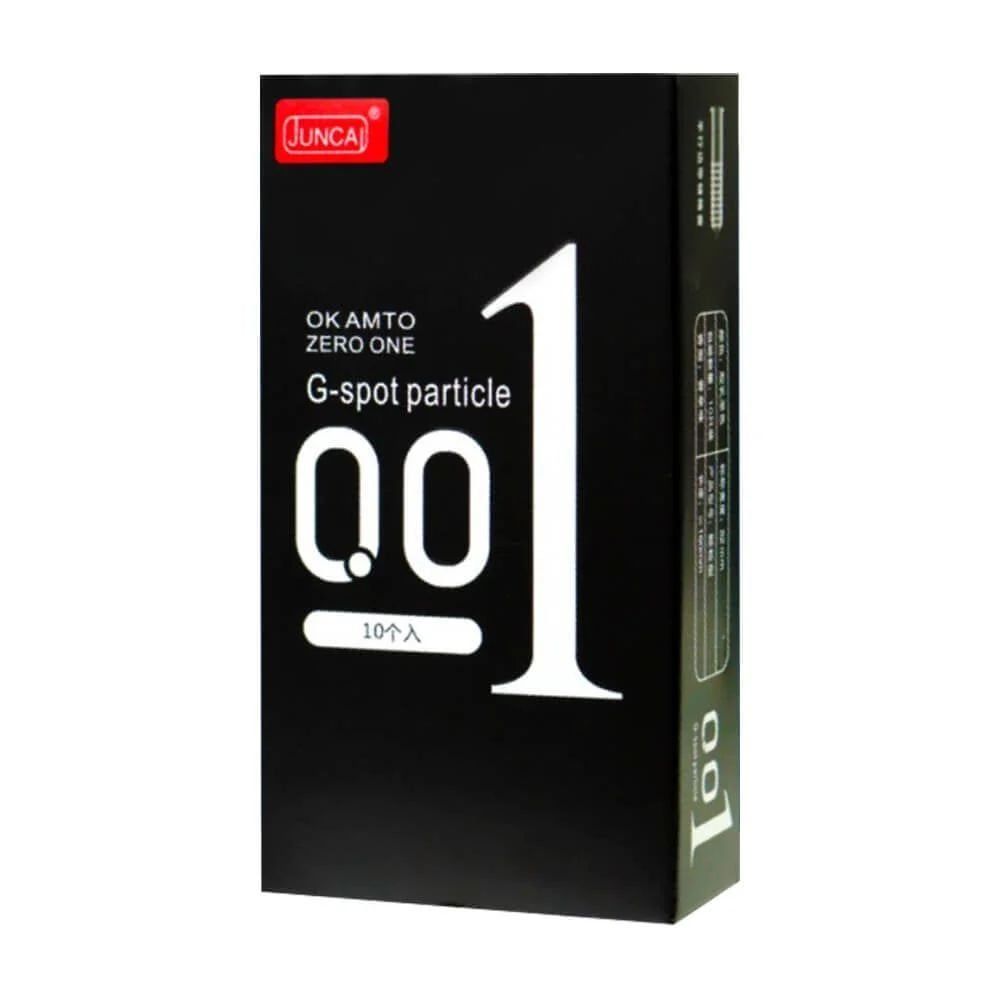 Bao cao su Juncai 001 Okamto G-Spot Black