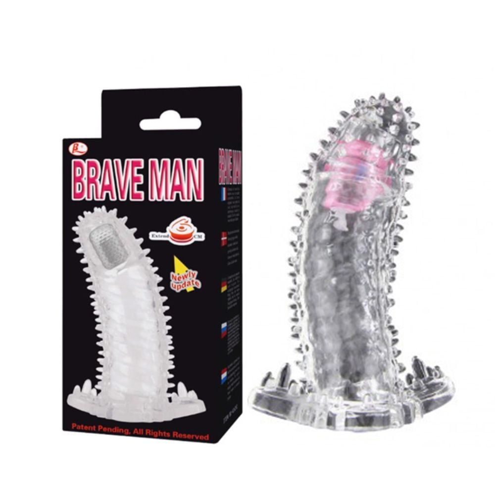 Bao cao su đ&ocirc;n d&ecirc;n rung đầu Baile Braveman