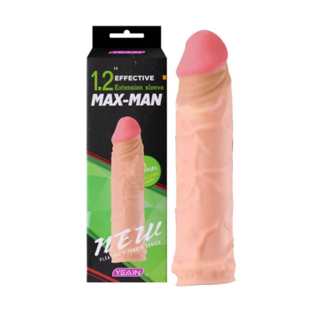 Bao cao su đ&ocirc;n d&ecirc;n Yeain Maxman tăng 30mm