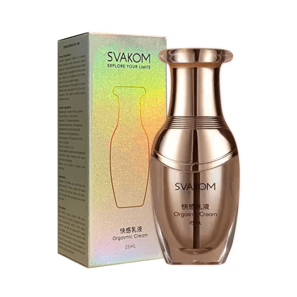 B&ocirc;i trơn tăng kho&aacute;i cảm Svakom Orgasmic Cream - Chai 15ml