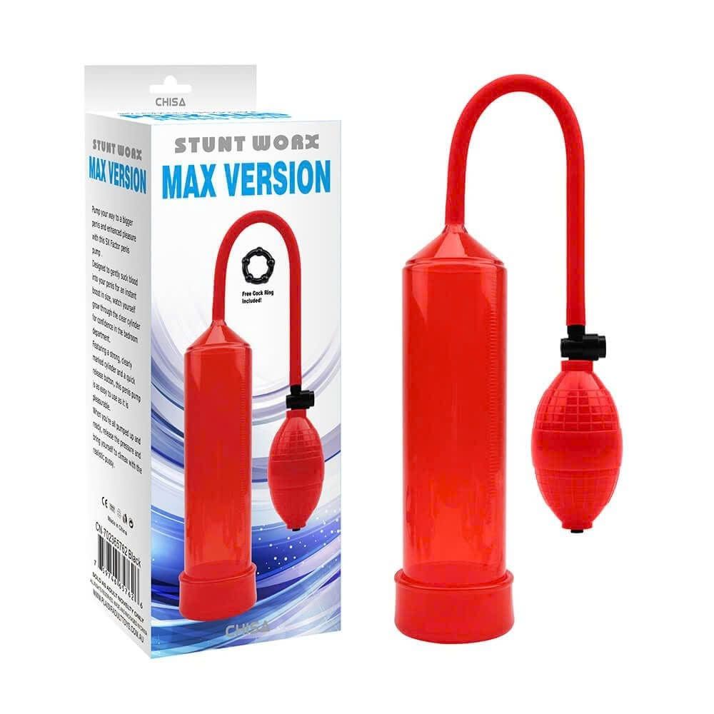 M&aacute;y tập tăng k&iacute;ch thước dương vật Chisa Max Version Red