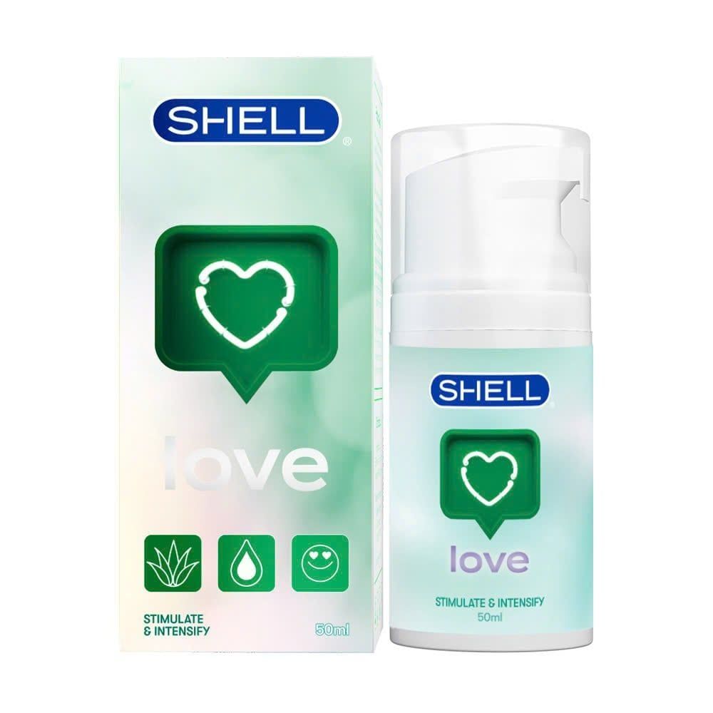 B&ocirc;i trơn se kh&iacute;t &acirc;m đạo v&agrave; tăng kho&aacute;i cảm nữ Shell Love Green - Chai 50ml