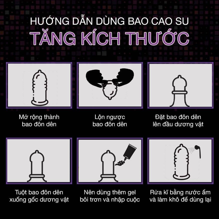 Kh&aacute;m ph&aacute; sự mới mẻ với Bao cao su đ&ocirc;n d&ecirc;n Baile Wolftooth