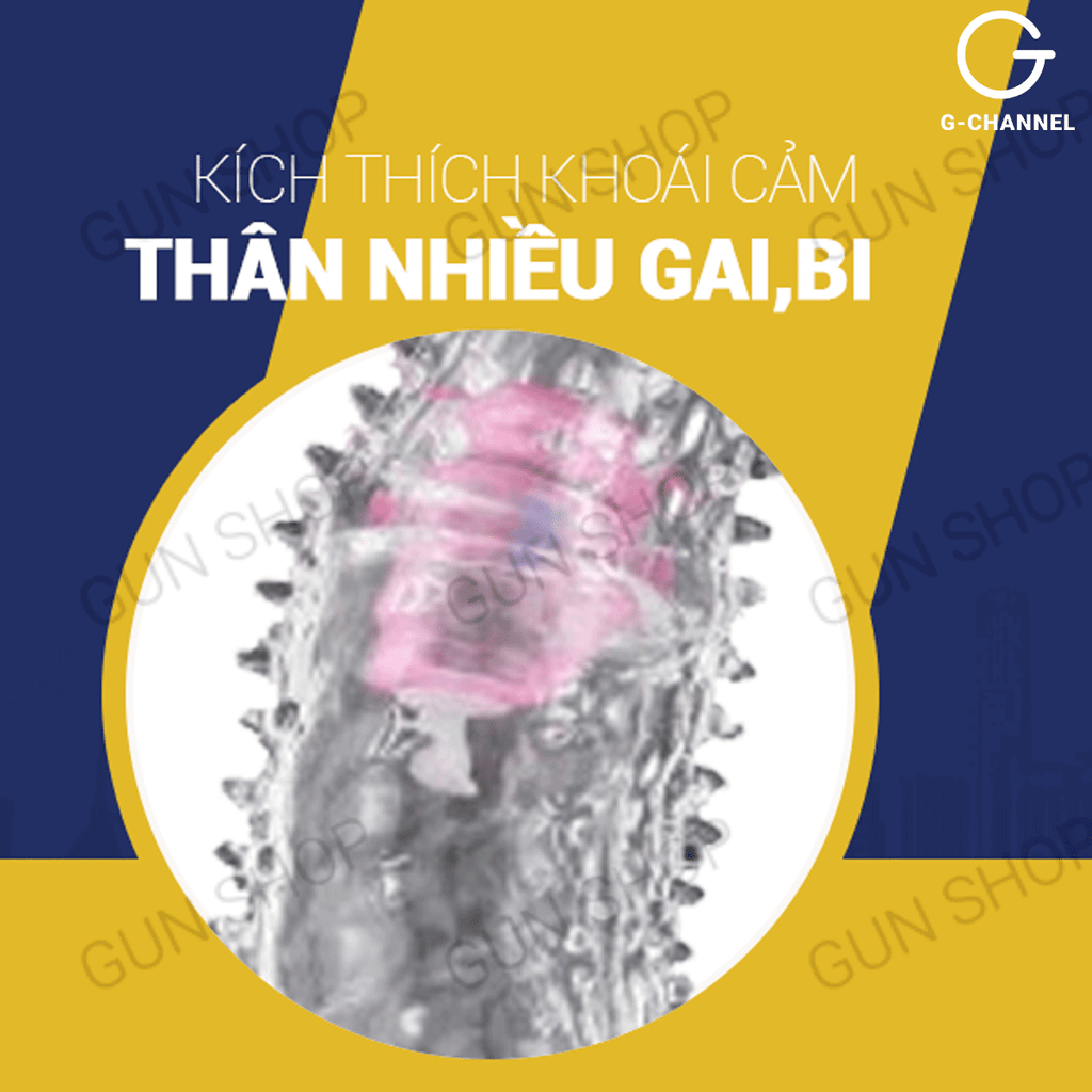 Bao cao su đ&ocirc;n d&ecirc;n rung gốc Baile Braveman