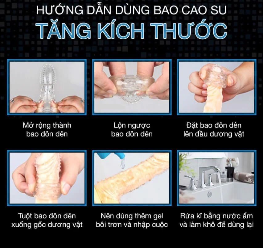 Bao cao su Lovetoy tăng 5cm g&acirc;n