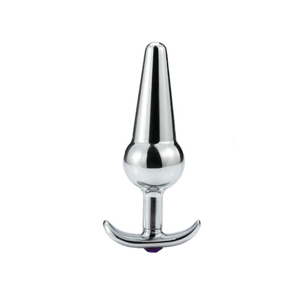 Ph&iacute;ch inox cắm hậu m&ocirc;n Anal Plug Stainless 11