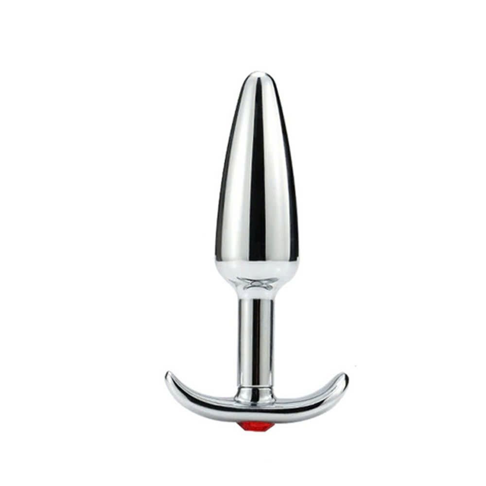Ph&iacute;ch inox cắm hậu m&ocirc;n Anal Plug Stainless 12