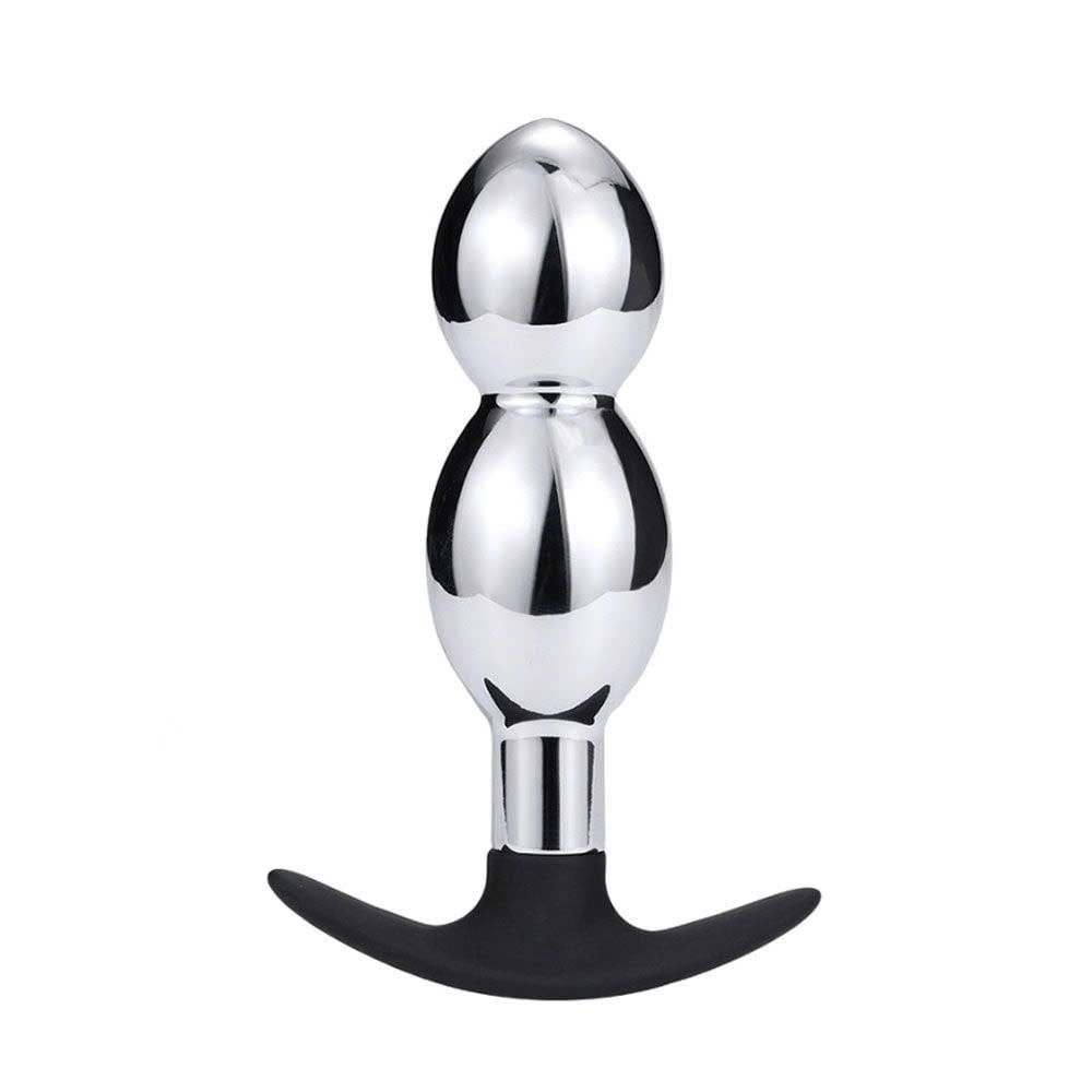 Ph&iacute;ch inox cắm hậu m&ocirc;n Anal Plug 08