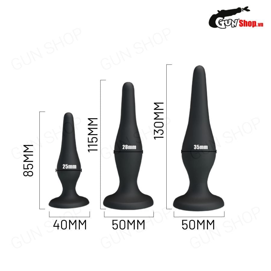 Bộ dụng cụ k&iacute;ch th&iacute;ch hậu m&ocirc;n Pretty Love Mini Anal Kit