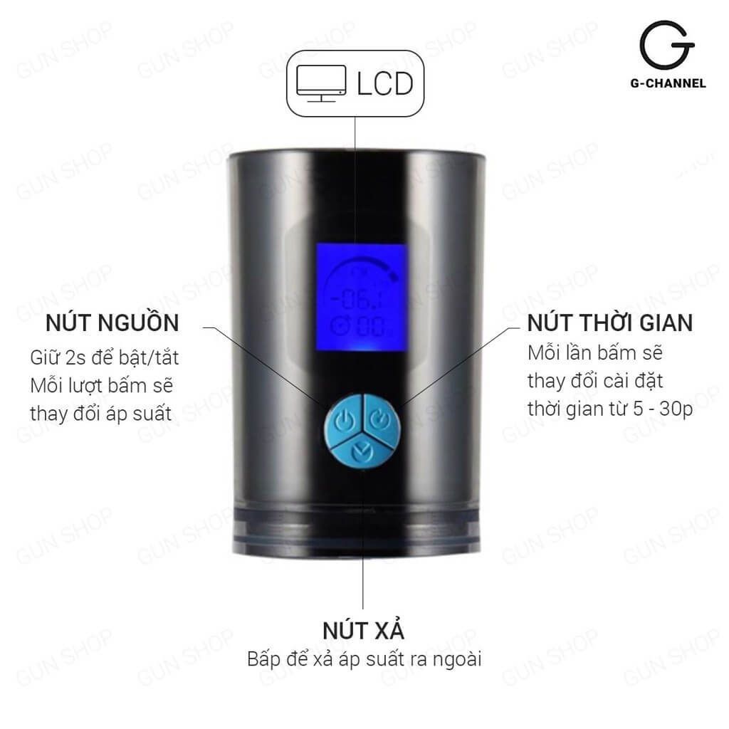 M&aacute;y tập tăng k&iacute;ch thước dương vật tự động Evo Penis Pump
