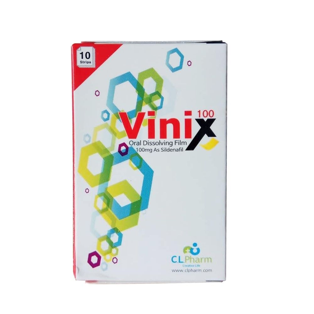 Tem Vinix 100mg H&agrave;n Quốc Ch&iacute;nh H&atilde;ng Hộp 10 Tem