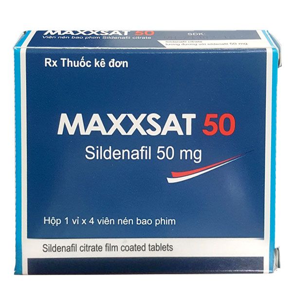 Vi&ecirc;n Uống Hỗ Trợ Sinh L&yacute; Nam Giới Maxxsat 50mg