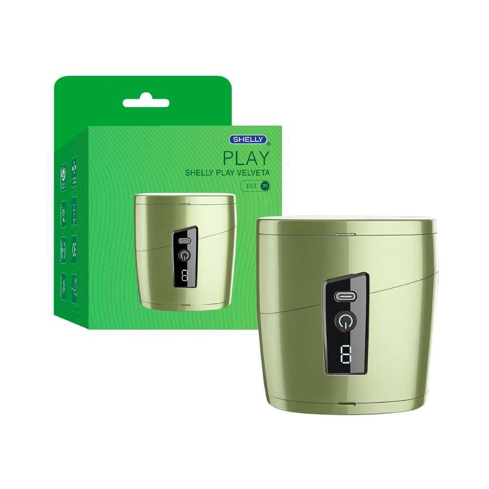 &Acirc;m đạo giả rung thụt tự động Shelly Play Velveta