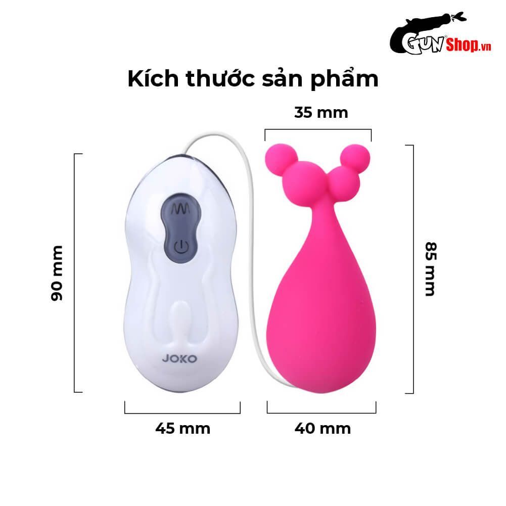 Thiết kế của trứng rung c&agrave;ng cua Joko