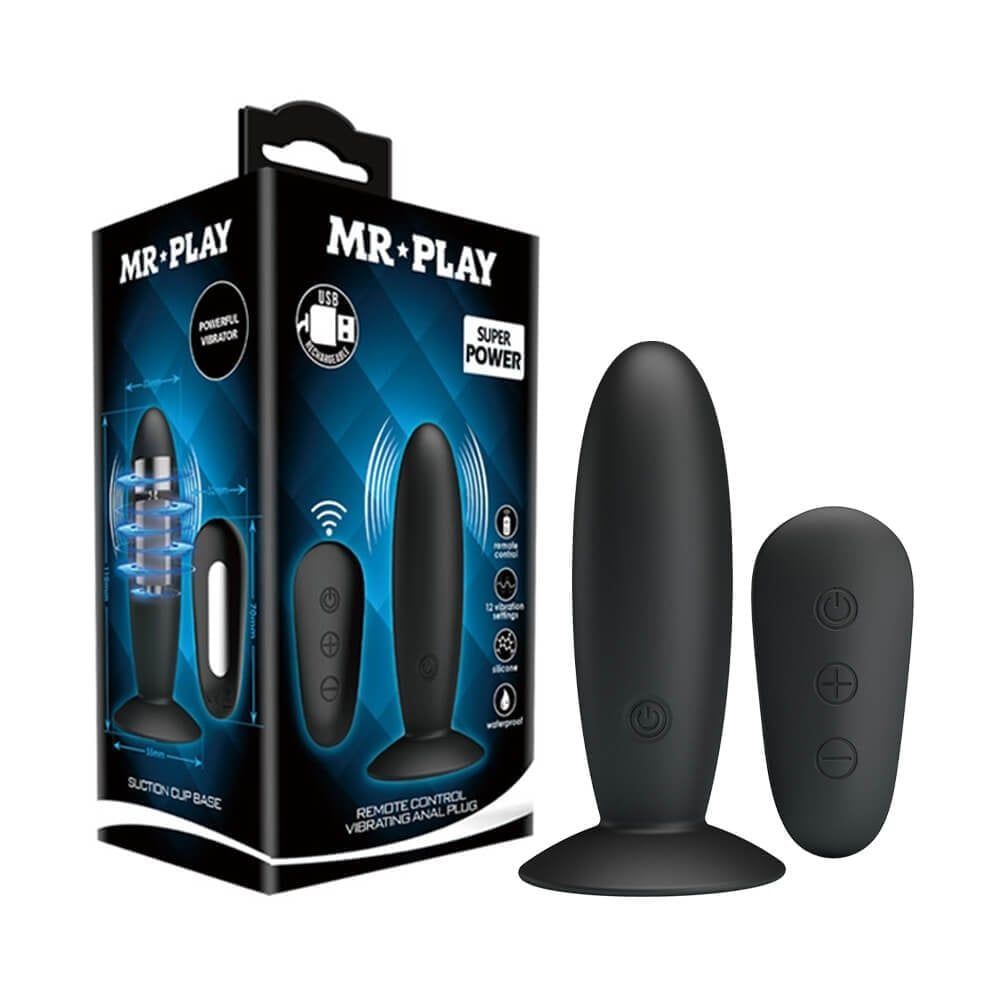Trứng rung hậu m&ocirc;n Mr.Play Suction Cup Base 45W