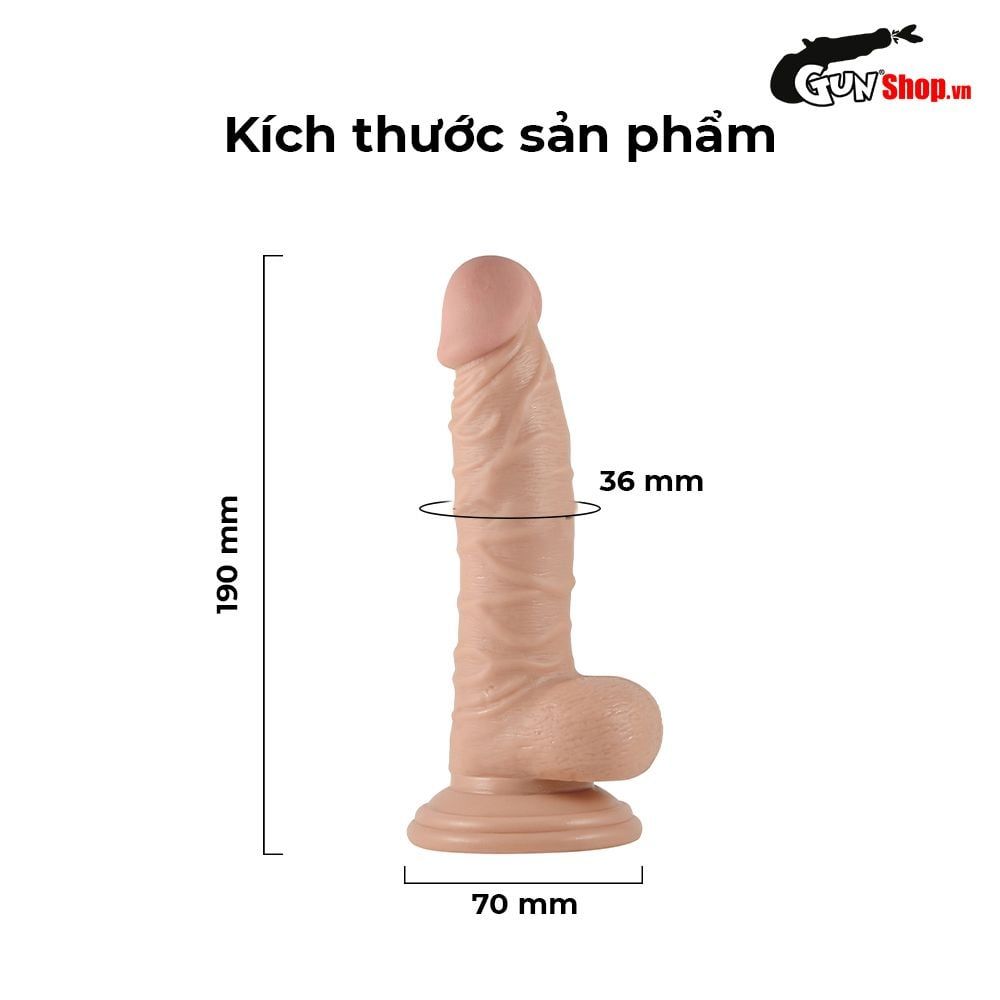 Dương vật giả Lovetoy Real Extreme 7.5