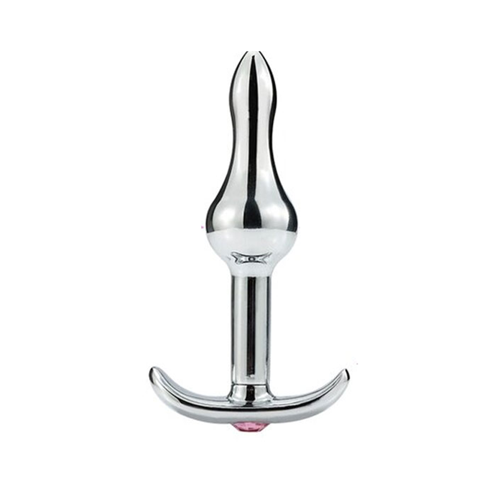 Ph&iacute;ch inox cắm hậu m&ocirc;n Anal Plug Stainless 10