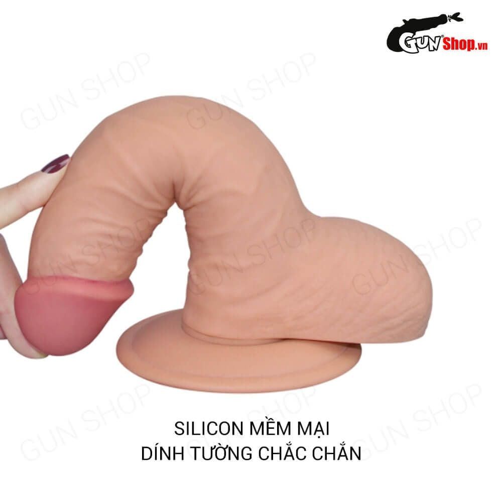 Dương vật giả d&iacute;nh tường Lovetoy Ultra Soft Dude 7.5 inch