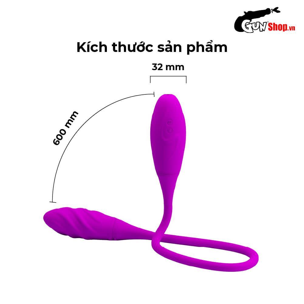 Trứng rung 2 đầu Pretty Love Snaky Vibe