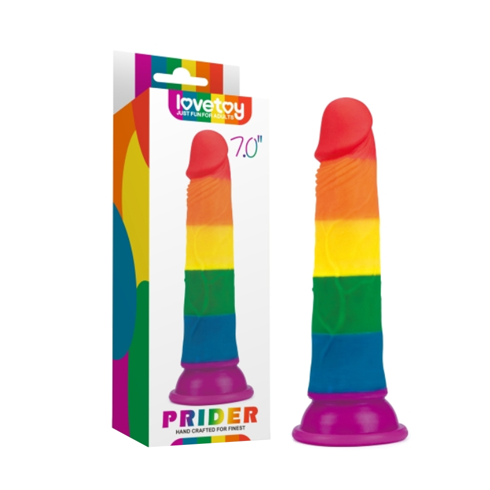 Dương vật giả d&iacute;nh tường Lovetoy Prider 7.0 inch