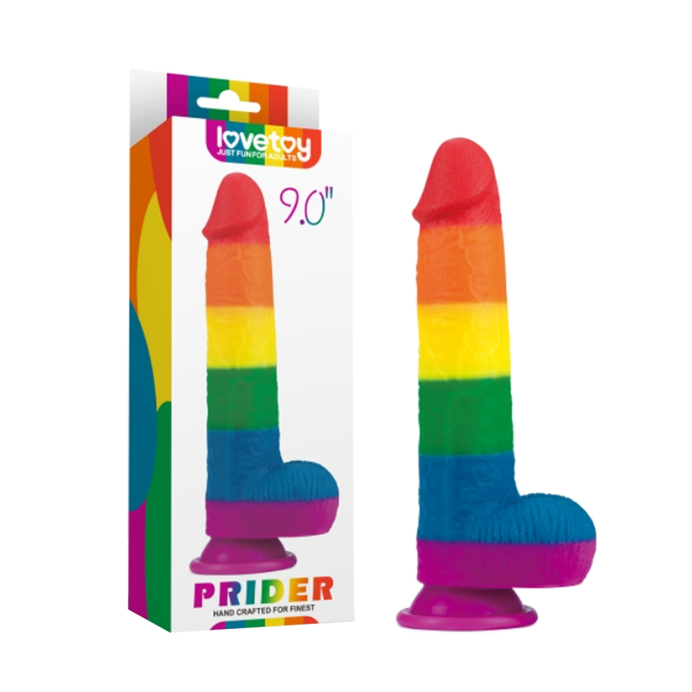 Dương vật giả d&iacute;nh tường Lovetoy Prider 9.0