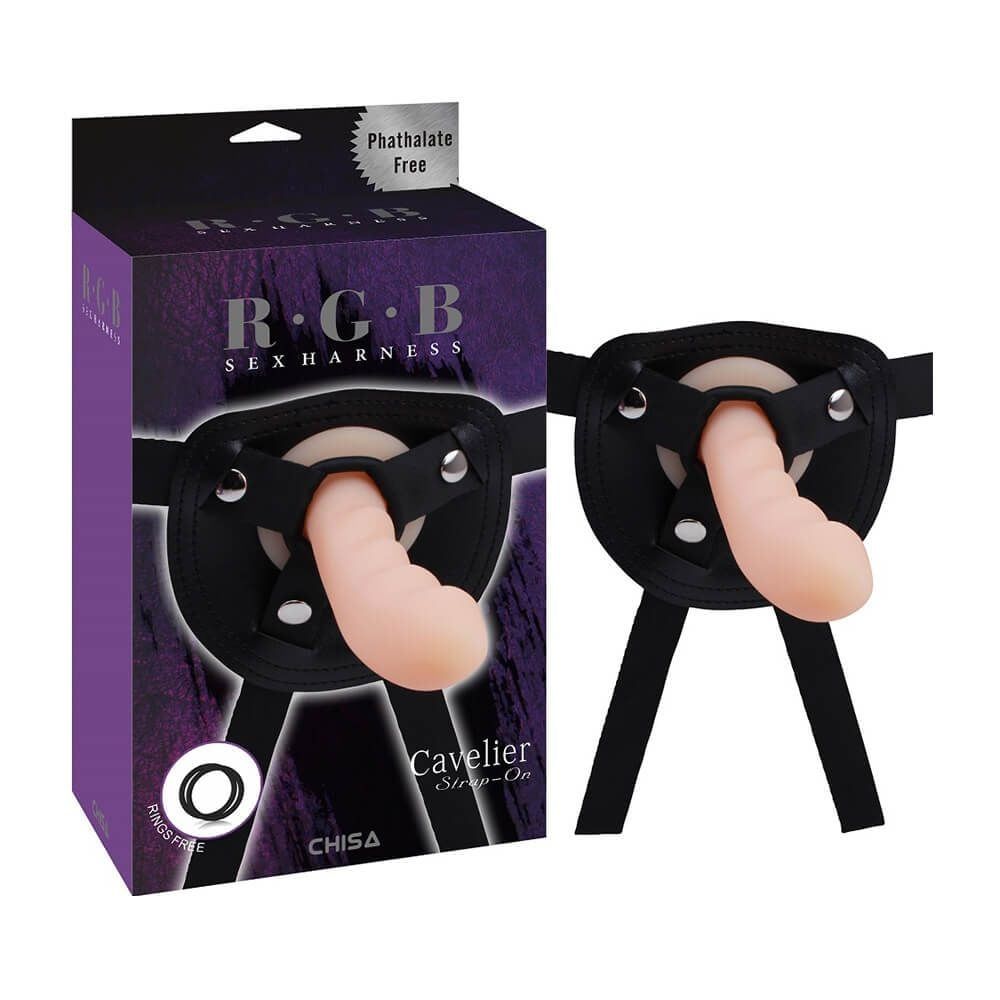 Dương vật giả có dây đeo Chisa Cavelier Strap-on Nude