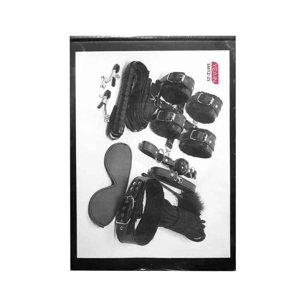 Bộ dụng cụ roi da hỗ trợ t&igrave;nh dục BDSM Yeain