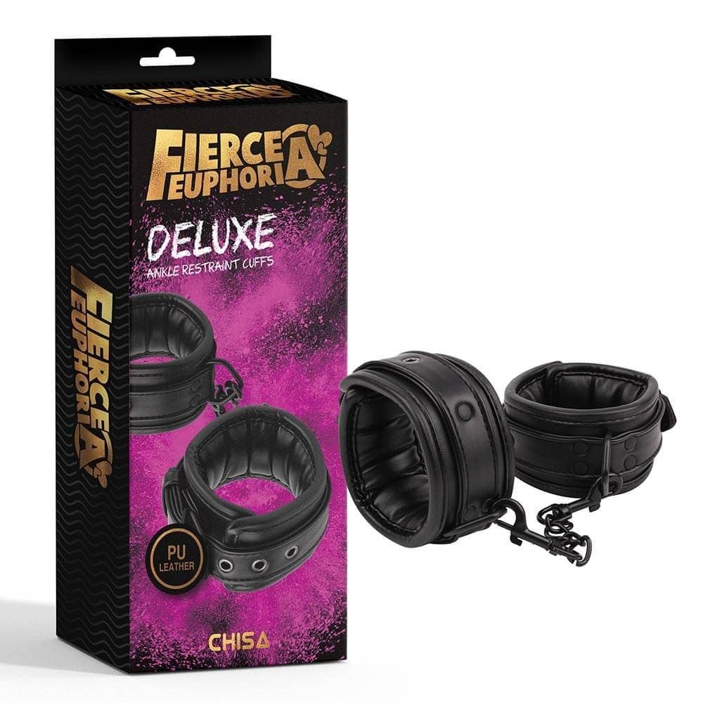 C&ograve;ng tay Chisa Fierce Euphoria Deluxe Ankle Restraint Cuffs