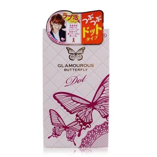 Bao Cao Su Jex Glamourous Butterfly DOT Si&ecirc;u Gai 8s