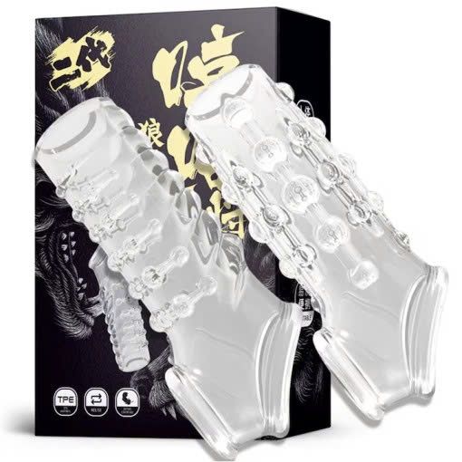 Bao Cao Su Đ&ocirc;n D&ecirc;n Răng S&oacute;i Bộ 2 Chiếc