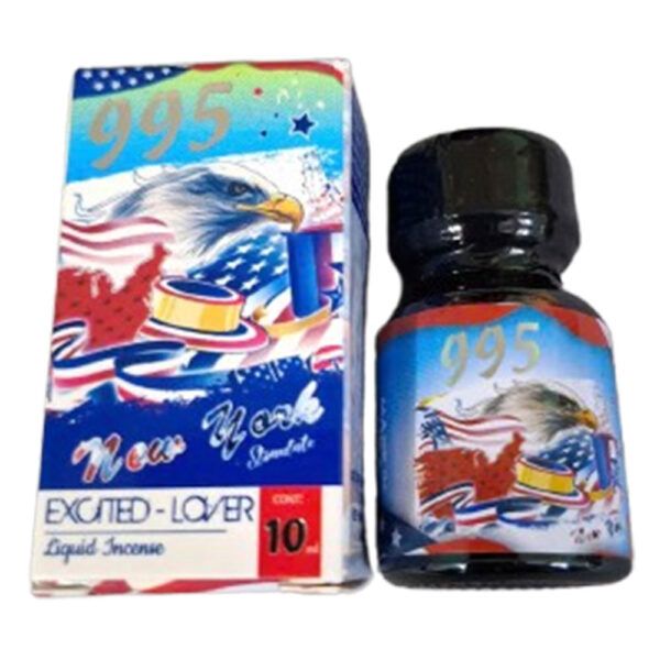 Chai H&iacute;t Popper 995 New York Excited Lover 10ml USA PWD