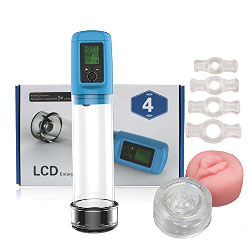 M&aacute;y Tập K&eacute;o D&agrave;i Dương Vật Tự Động Pin Sạc LCD G4